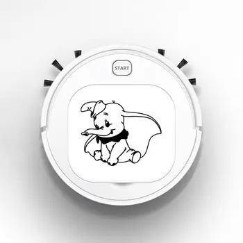 

Robot Vacuum Cleaner Intelligent Automatic Mopping Clean Robot for Hard Floor Carpet Dumbo The Elephant Fashion Animal