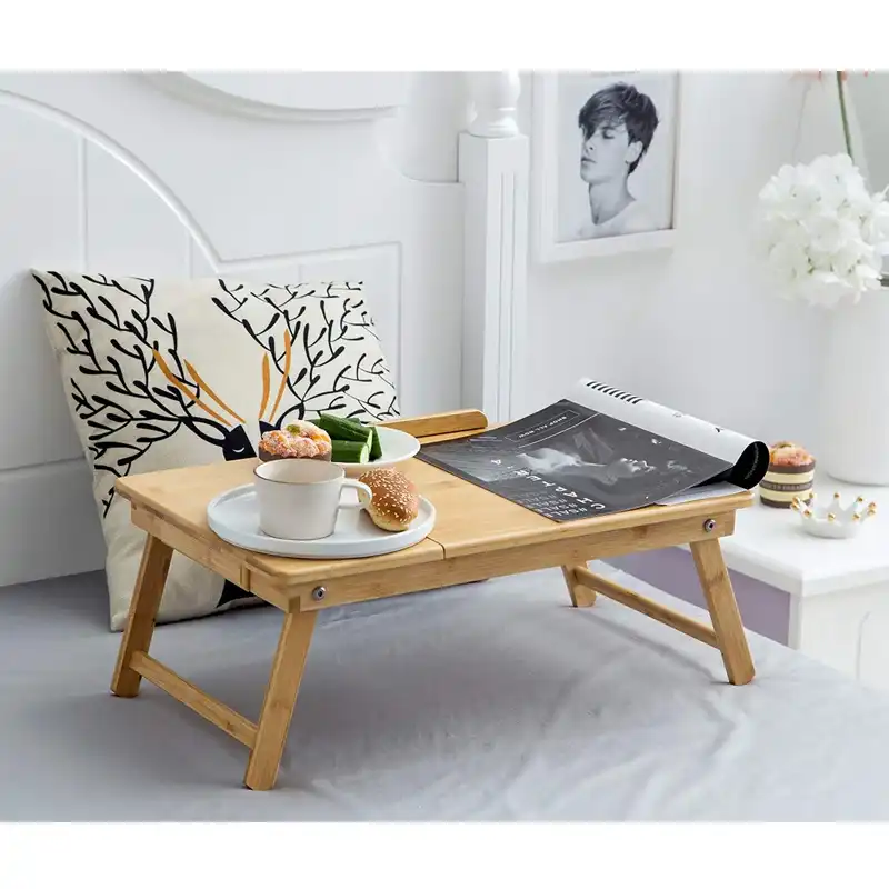 Multifunction Lap Desk Breakfast Serving Bed Tray Sofa Tray With