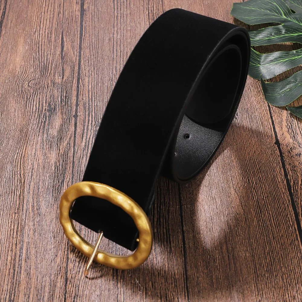 Vedawas Luxury Brand Za Pearl Belts For Women Charm Crystal Maxi Buckle Statement Belts Female Romantic Waist Party Jewelry