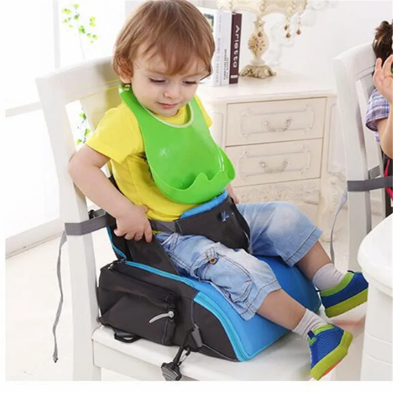 Мешок Мумия Тип лоскутное портативное детское Кормление высокий стул складной путешествия младенческий стол стул Booster Сиденье детские