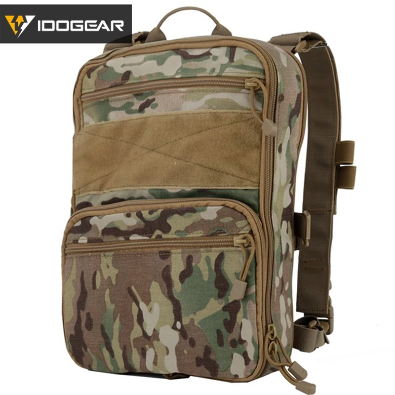 MultiCam IDOGEAR 410 Flatpack тактический рюкзак многоцелевой рюкзак военный страйкбол утилита MOLLE сумка Пейнтбол 3562 - Цвет: MultiCam