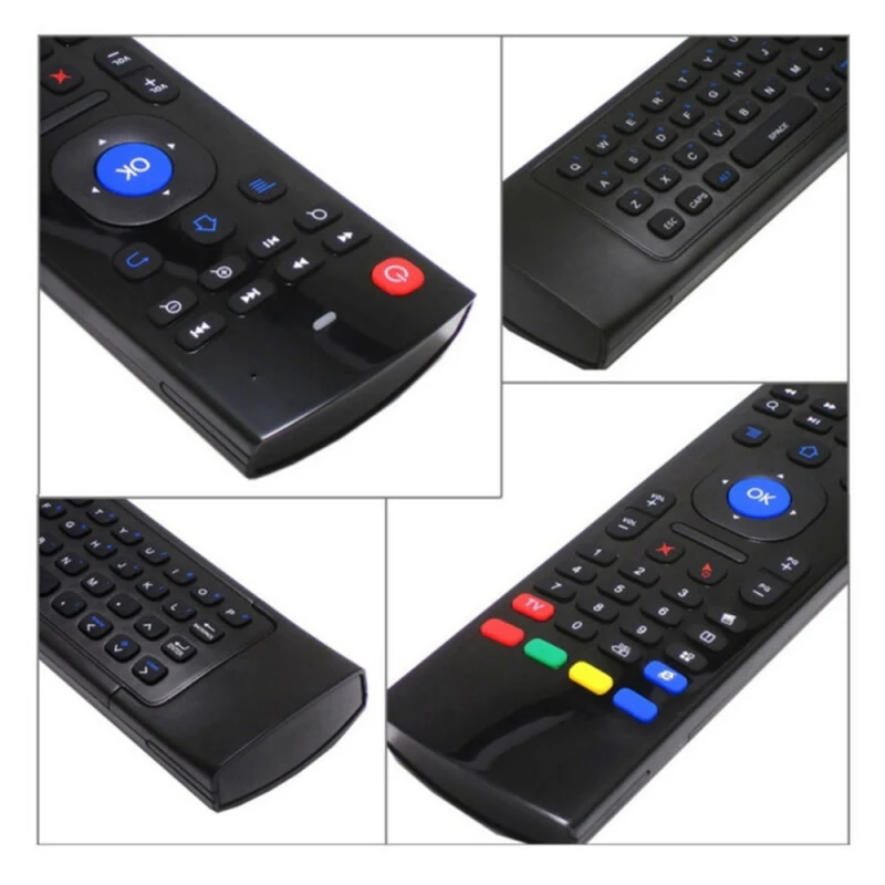 MX3 2,4G Air Fly mouse портативный мини-клавиатура Пульт дистанционного управления для Android tv/Box/карта памяти