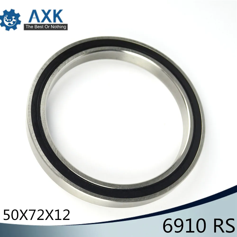 6910-2RS Bearing ABEC-1 (5PCS) 50x72x12 mm Metric Thin Section 6910 2RS Ball Bearings 6910RS 61910 RS