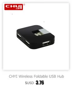 CHYI Wirele usb-хаб 4 порта USB 3,0 концентратор портативный мини 2 порта USB 2,0 разветвитель адаптер для MacBook компьютер ноутбук ПК Аксессуары