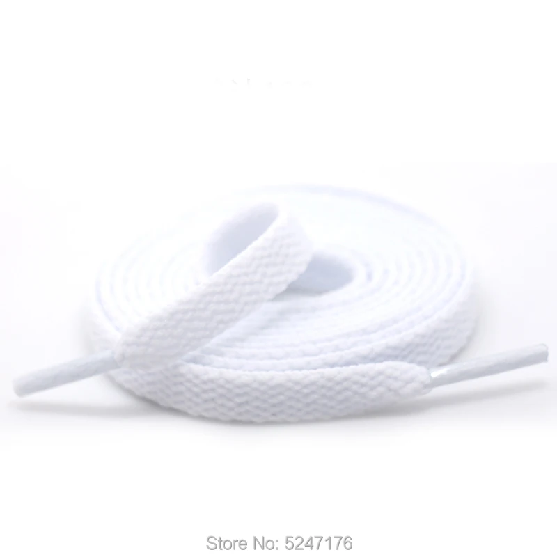 1 pair Colored Shoe Laces Sneaker Flat Shoelaces Hiking Boots Shoe Strings Colored Shoe Laces for Sneakers