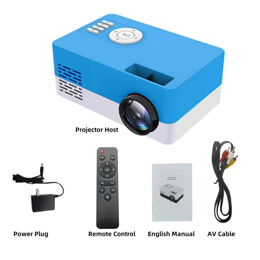 Светодиодный мини проектор LEJIADA J16 домашняя поддержка 1080P full HD HDMI USB аудио