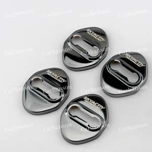 Image 4 - Car Door Lock Cover Protector Accessories Sticker For Mazda 2 3 6 Demio CX3 CX 5 CX5 CX 5 CX30 CX8 CX7 CX9 MX5 Axela ATENZA 4pcs