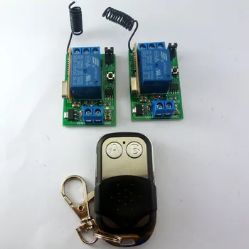 

2 Key EV1527 Wireless 433M Large Power & 1 Channel Learning Code Receiver Delay Relay Switch for LED Smart Home