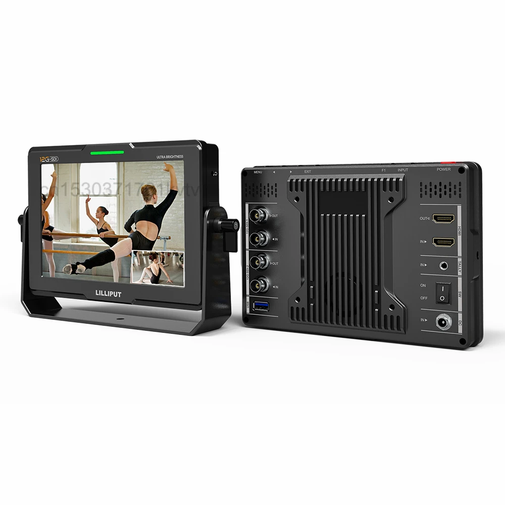 LILLIPUT Q7-12G 7 inch On-Camera Monitor 12G-SDI/HDMI-Compatibled 2000nits Ultra Brightness Broadcast Camera Field Monitor