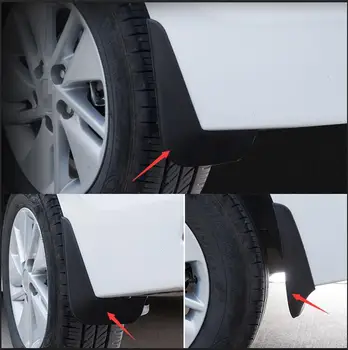 

For Toyota Camry 2015 Pp 4Pcs Per Set Do Not Fit For USA Model Car Auto Accessory Mudguard Splash Guards Fender Mud Flaps