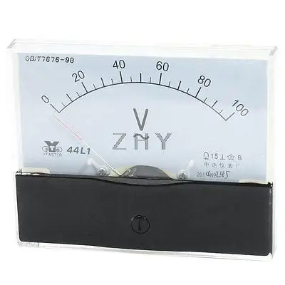 

Measurement Tool Analog Panel Voltmeter AC 0-100V Measuring Range