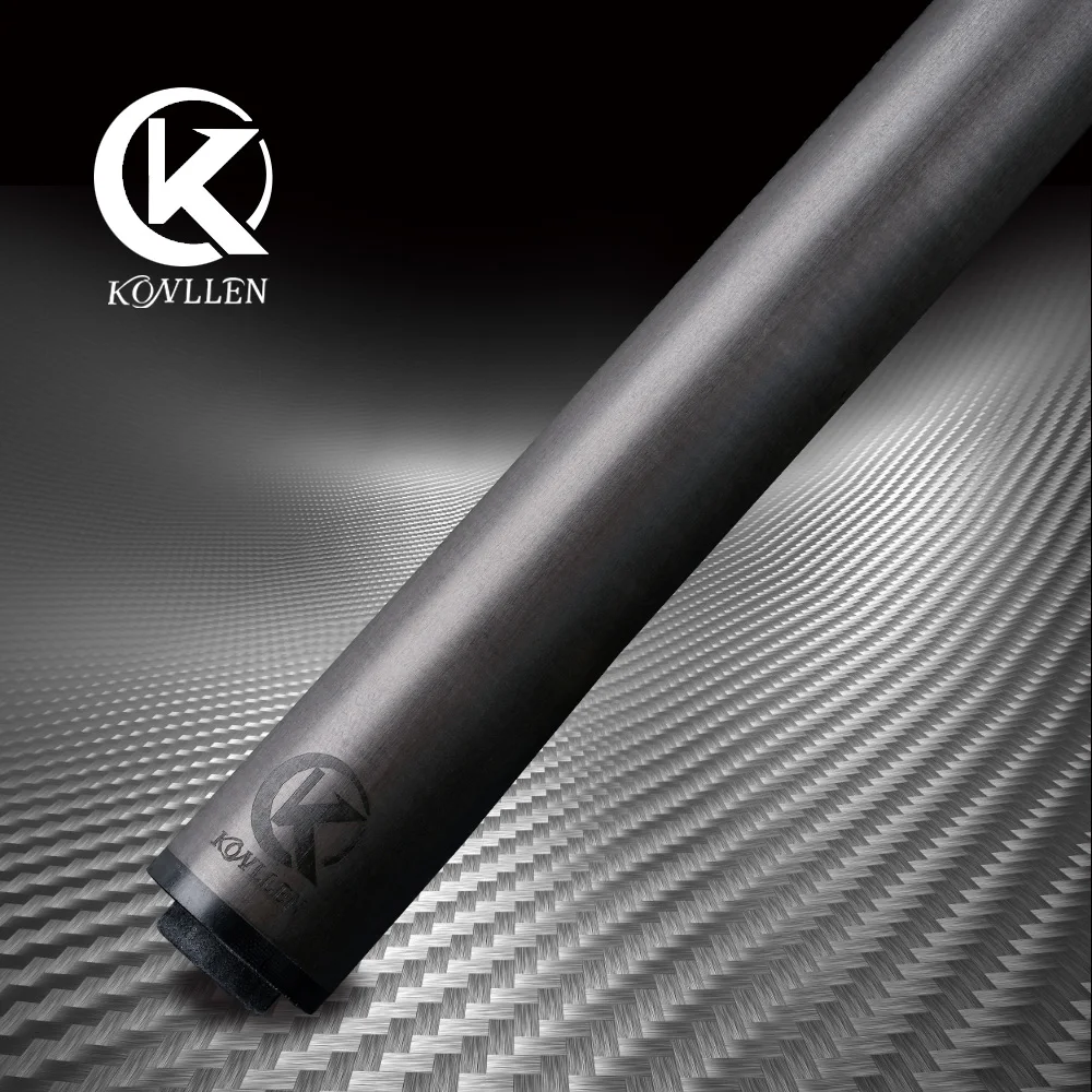 Konllen 12-12.4mm Only Carbon Shafts Carbon Fiber Suit For PERI Carom Cue Single Shaft 3/8*8 Radial /Uni-loc Joint 3 Cushion Cue