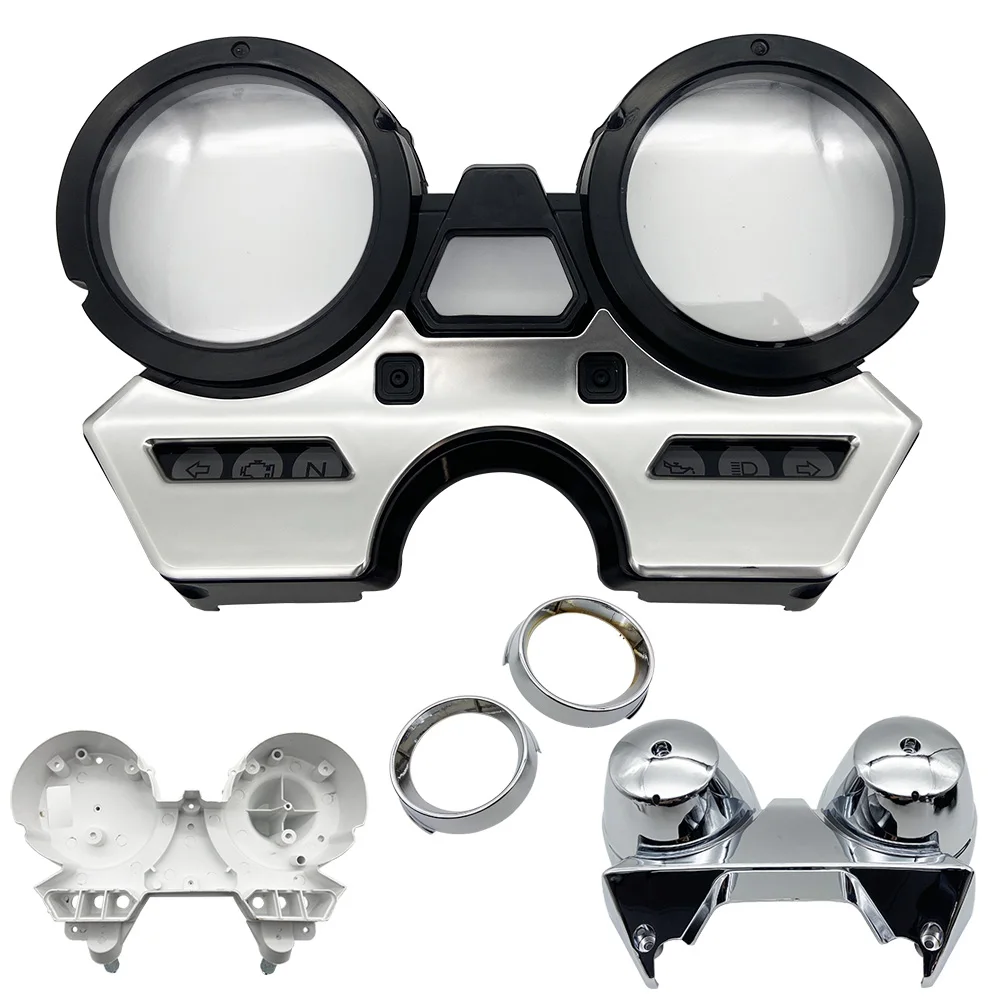 

Motorcycle Speed Meter Clock Instrument Case Gauges Odometer Tachometer Housing Box Cover For Yamaha XJR1300 XJR 1300 2003-2008