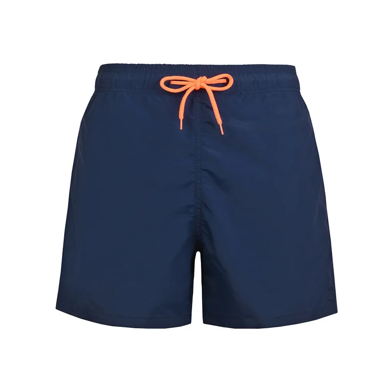 New Style MEN'S Beach Pants Cross Border Beach Shorts Men Solid Color Quick-Dry Beach Pants Men Europe And America Casual Beach
