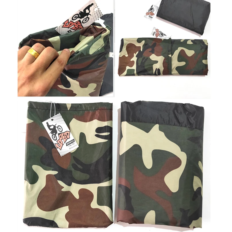 Najtaniej S 4XL kurz pokrowiec na motocykl wodoodporny odkryty deszcz UV Protector motocykl czarny czerwony niebieski pomarańczowy srebrny zielony motocykle okładki