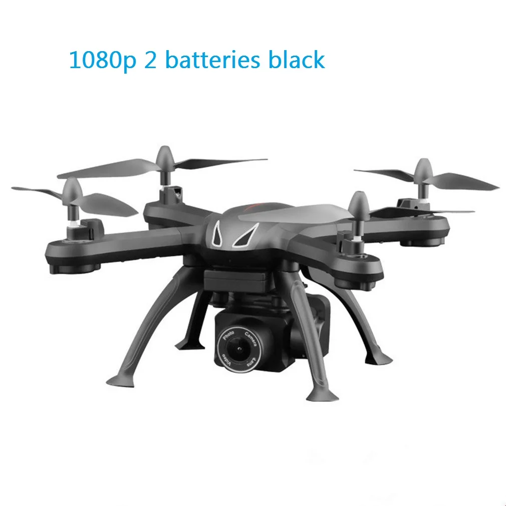 1080p 2battery black X6S RC Drone 4K 1080p quadcopter with 720p 480p HD Camera 2.4GHZ Wifi FPV Drones Aerial Photography dron long time rc Airplane - Цвет: 1080p 2battery black