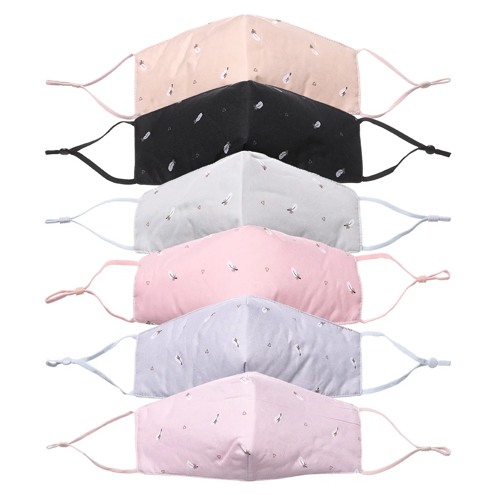 

1PC Anti Dust Mask Cotton Breathable Windproof Mouth-muffle Washable Reusable Face Mouth Masks Color Random