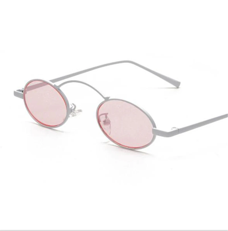 Hot sunglasses women Europe and the United States trend ocean film personality small round frame glasses wild women glasses