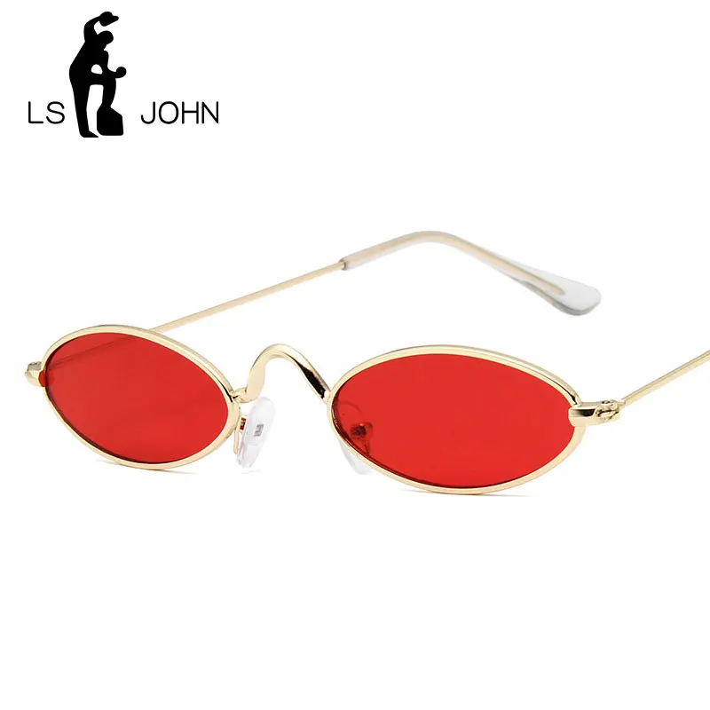 Очки солнцезащитные LS JOHN мужские и женские винтажные маленькие овальные