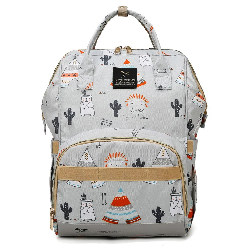 

2020 New Waterproof Bag Diapers Capacious Diaper Backpack Baby Stroller Maternity Baby Backpack For Mom Multifunction Travel Bag