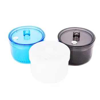 

2 pcs Dental Sterilization Cup Bur Disinfection Cup Cleaning Box Autoclavable With Net Basket Case Dentist Products