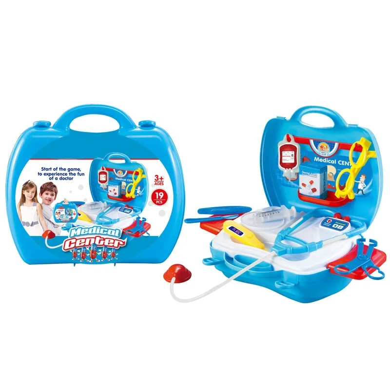  Cross Border Children Play House Suitcase Kitchen Tableware Cosmetics Tool Kit Character Play Docto - 4000211032699