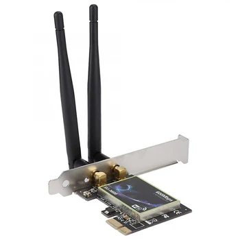 

Dual frequency 600Mbps PCI-E Wireless Network Card 2.4G/5GHz PCI Express Gigabit Ethernet Adapter for Desktop Computer