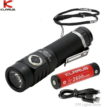 

New Klarus ST10 USB Charge Cree XM-L2 U2 1100 Lumens LED Flashlight (with Battery)
