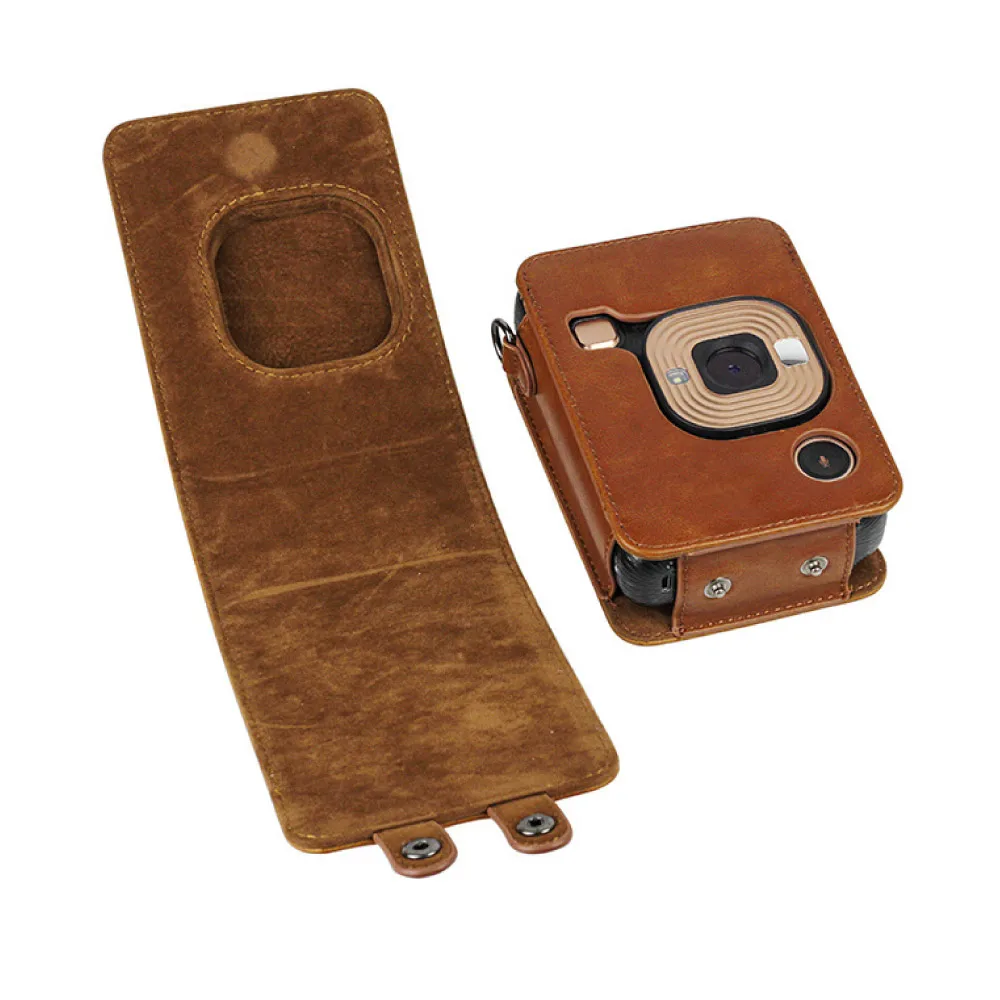 Для Fujifilm Instax Mini Liplay сумка для камеры чехол из искусственной кожи винтажный плечевой ремень чехол для камеры защитный чехол для переноски сумки для фото