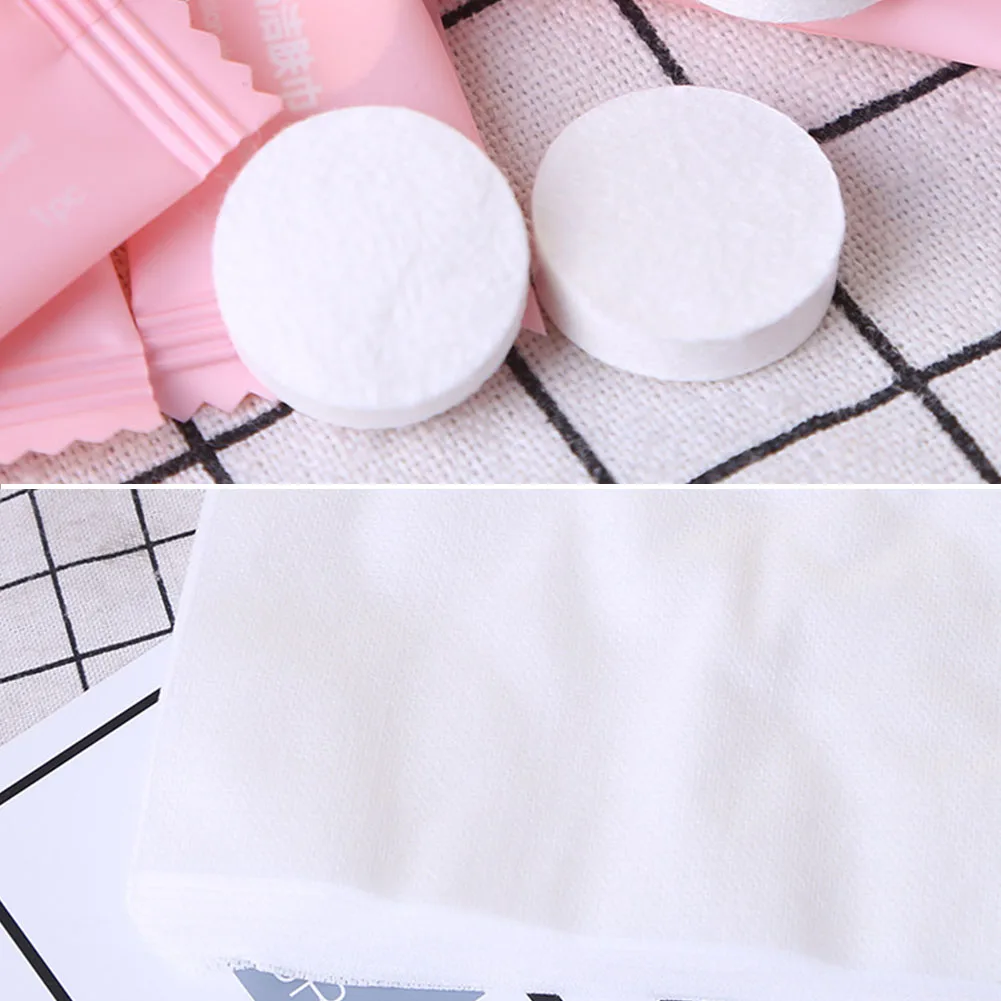 50 шт./кор. банные салфетки для лица DIY одноразовый душ многофункциональное сжатое полотенце ткань Волшебная компактная бумага на открытом воздухе