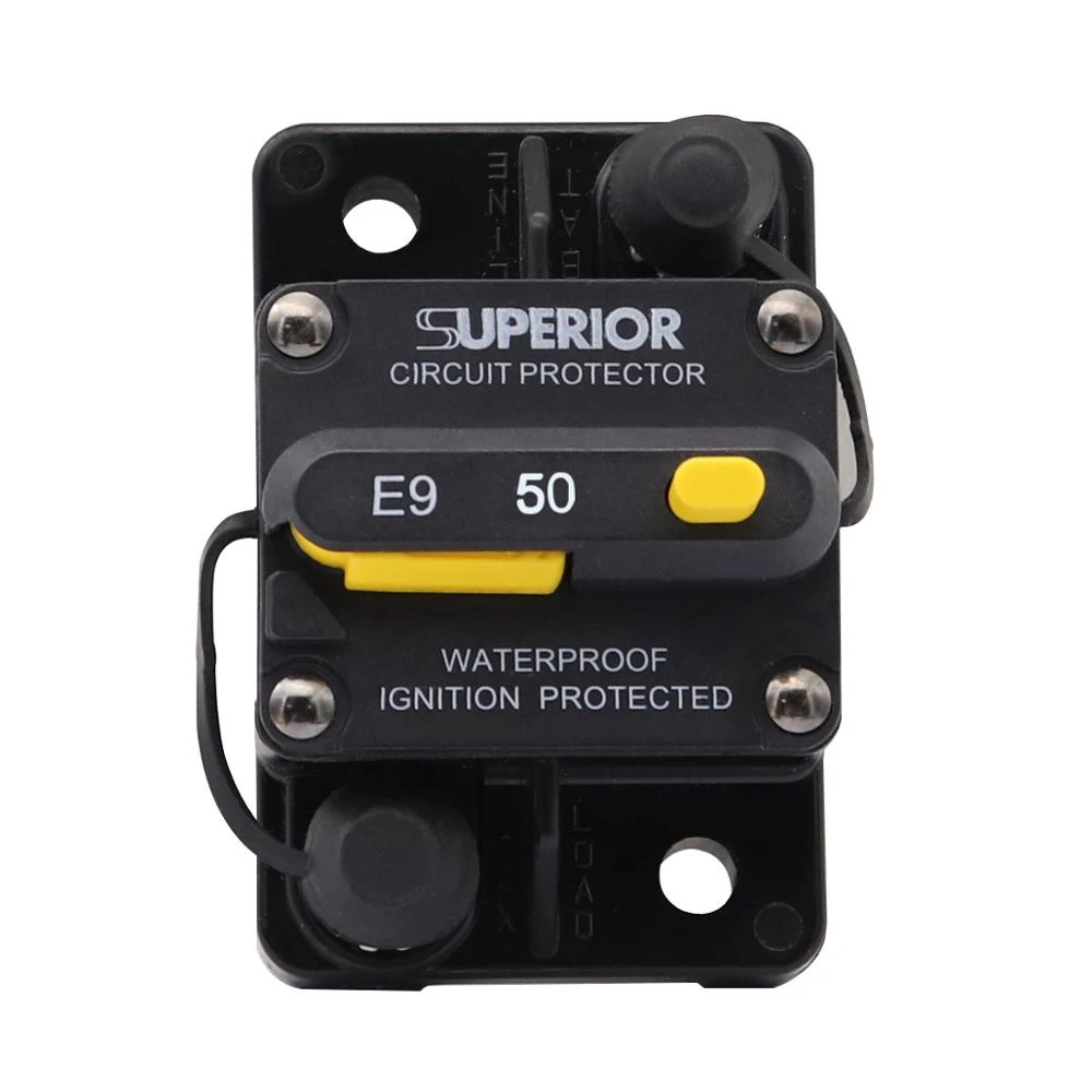 New 100AMP Circuit Breaker Fuse Reset 12-24V DC Car Boat Auto Waterproof New 100AMP Circuit Breaker Fuse Reset 12-24V DC Car Boat Auto Waterproof