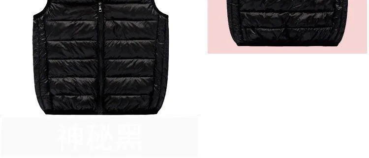 New Children Down Vest Fashion Boys Girls Keep Warm Baby Cotton Clothes Autumn Winter Kids Clothing Big oy Vest