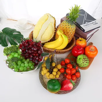 

1pc Artificial Apple Fake Fruit Home Decoration Simulation Orange Ornament Craft Food Photography Props Home