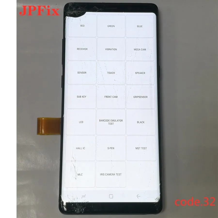 JPFix применим к замене samsung Note8 внутренний и внешний взрывоопасный экран сотового телефона a
