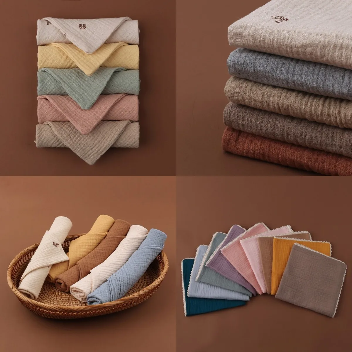Baby Soothe Appease Towel Cotton Soft Baby Towels Face Towel Handkerchief Bathing Feeding Face Washcloth Wipe burp cloths