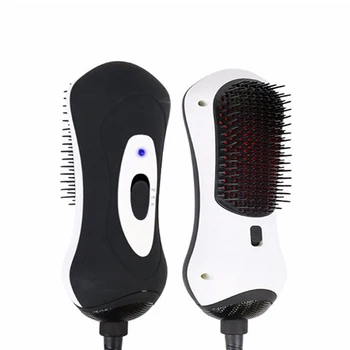 

Infrared Hair Comb Portable Hot Air Comb Combo Straight Two Straight Hair Comb Hot Air Comb Eu Plug