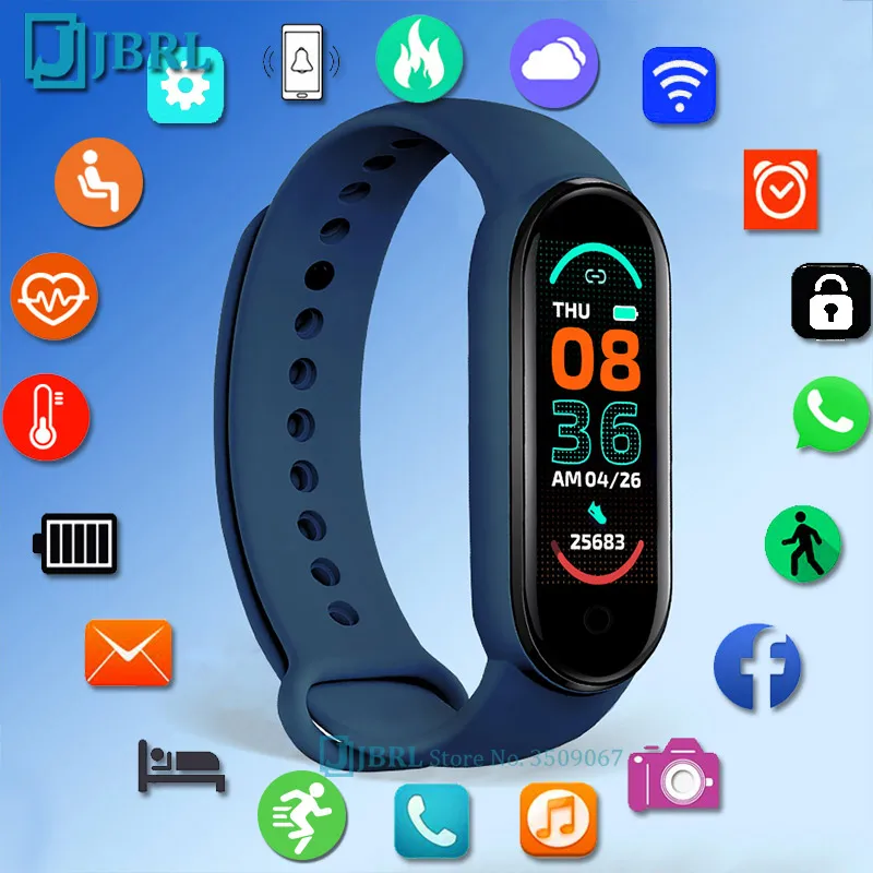 Sport Smart Watch Men Women Smartwatch For Android Ios Fitness Tracker Electronics Smart Clock