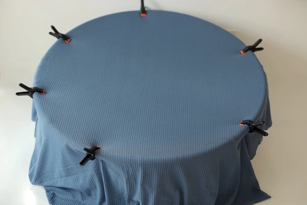 Синий Детские фотофоны Beanbag эластичная ткань для новорожденных реквизит для фотосъемки позирует бобы одеяло фоны аксессуары для студии поза - Цвет: Синий