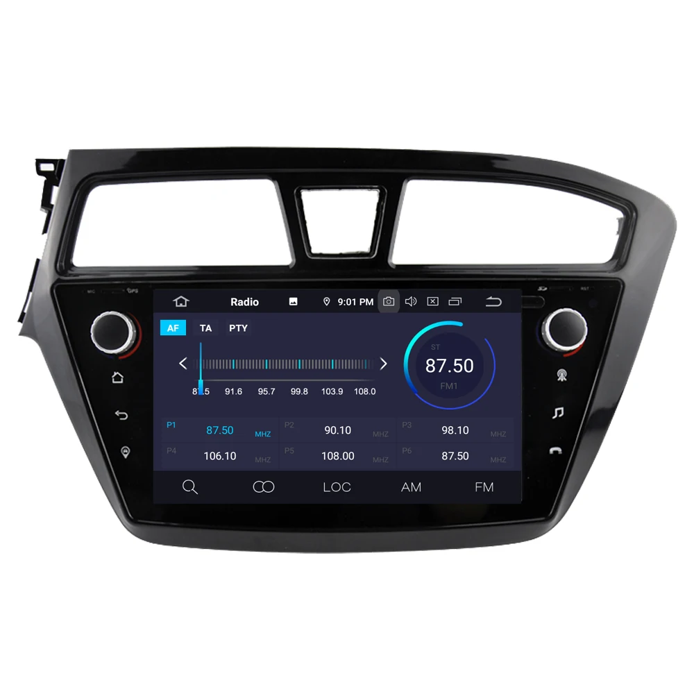 Best RoverOne Car Multimedia Player For Hyundai I20 2015 2016 2017 2018 Android 9.0 Radio GPS Navigation Bluetooth PhoneLink 3