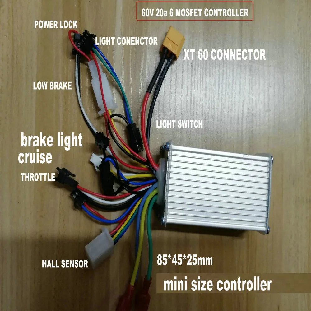 24V36V48V250w350w BLDC контроллер Мини Размер 6mosfet литиевая батарея электрический велосипед Скутер MTB складной велосипед трехколесный велосипед diy часть