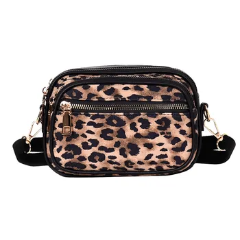 

Women's Fashion Bag Waist Waterproof Bag Shoulder Bag Double Zipper Bag For Ladies Crossbody Bag Small Women Handbags 1206