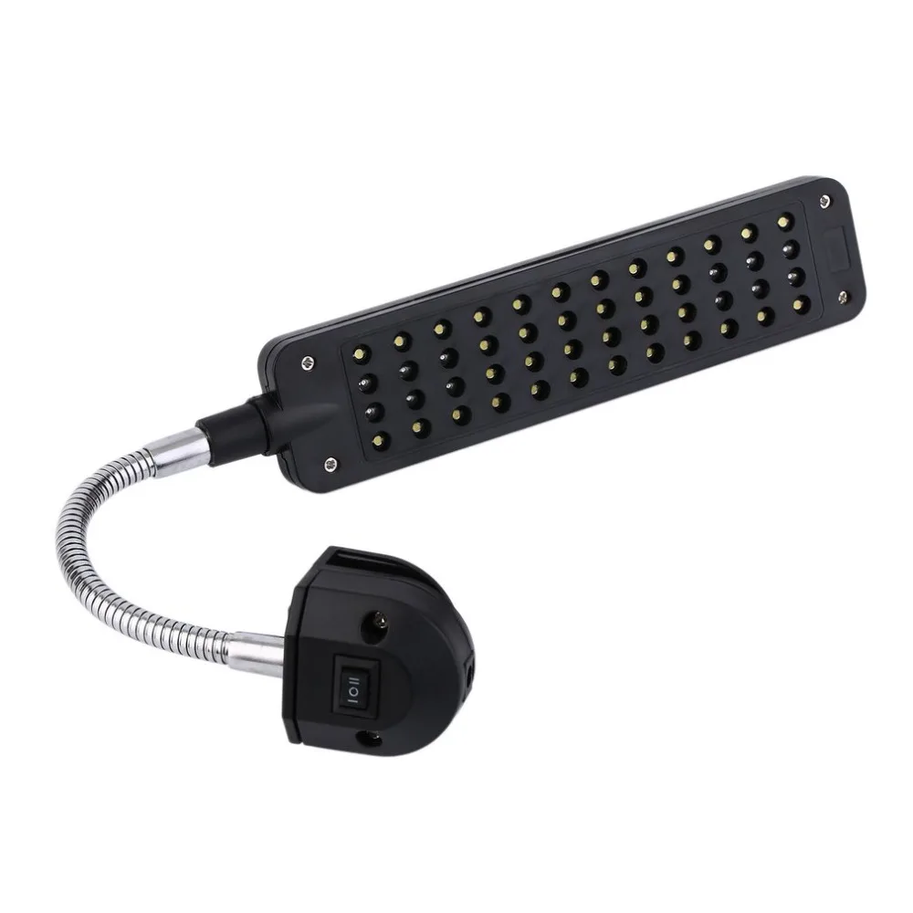 48 светодиодный DC 12V 3W 2 Mode пластиковый аквариумный фонарик для рыбалки растение растут клип-на лампе Регулируемый рычаг энергосберегающий свет