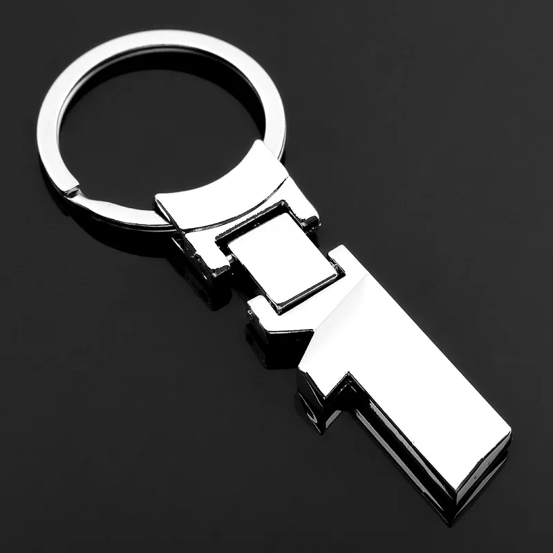 10 шт., автомобильный брелок из цинкового сплава, кольцо для X 1, 3, 5, 6, 7, 8, 4, металлический брелок на талию, подвеска, брелок, аксессуары - Название цвета: For 1