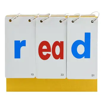 

1 Set Unique Spelling Card Matching Word Card for Children Toddler Kid