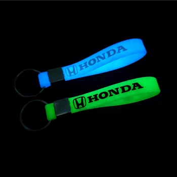 

Luminous Car keyring keychain sticker For Honda Accord Civic CRV Fit HR-V Vezel Odyssey City Jazz Jade Stream