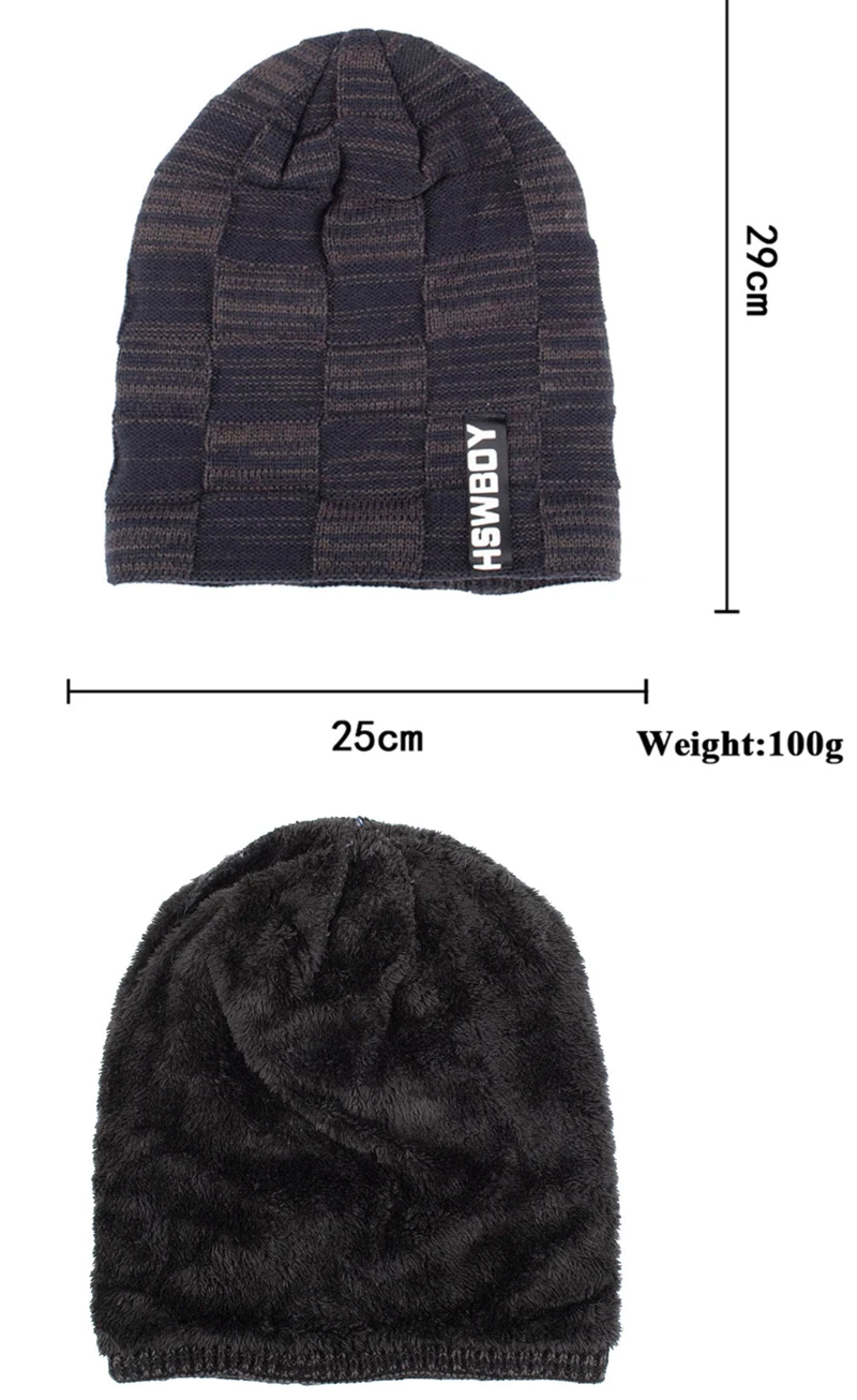 ELIfashion, зимний, мужской, женский, теплый, вязаный, прямоугольный, светильник, сетка, шапки и шейный платок, Повседневный, бархат, внутри, слой, шапка, мягкая и модная