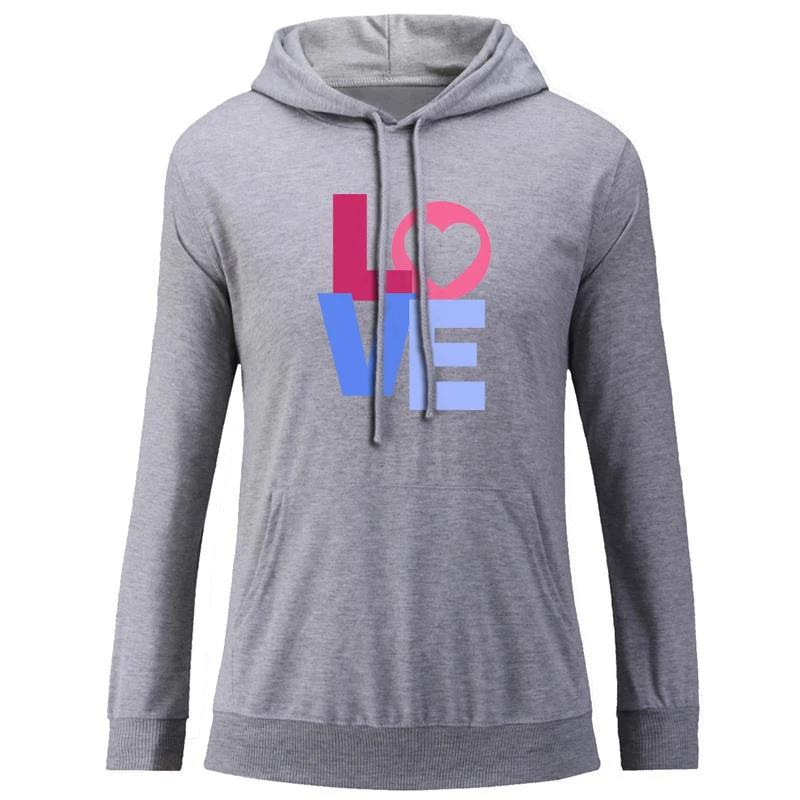 icWM1417G Я люблю спать с капюшоном Карма кары для грех собака надписи MOM Love Heart Для женщин толстовка с рисунком струны пуловер с капюшоном подарок - Цвет: icWM1417G