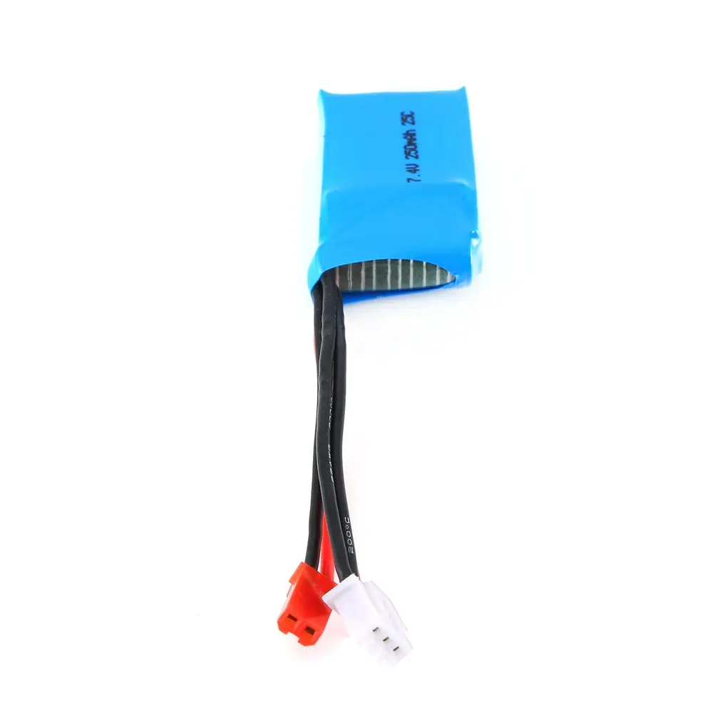 7,4 V 250mAh 25c перезаряжаемая батарея Lipo литиевая батарея RC для Orlando Hunter 1:35 RC альпинистского автомобиля