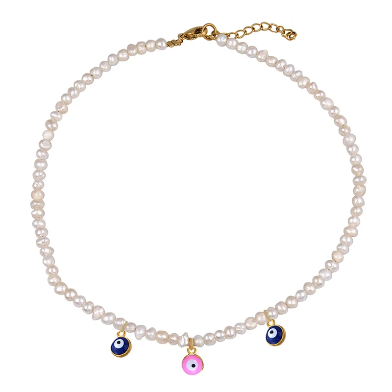 necklace 6 Boho богемное жемчужное Маргаритка цветок жемчужное колье Подвеска Vsco девушки ожерелья Женские Ювелирные изделия Кадена ouija захватчик зим - Окраска металла: necklace 6