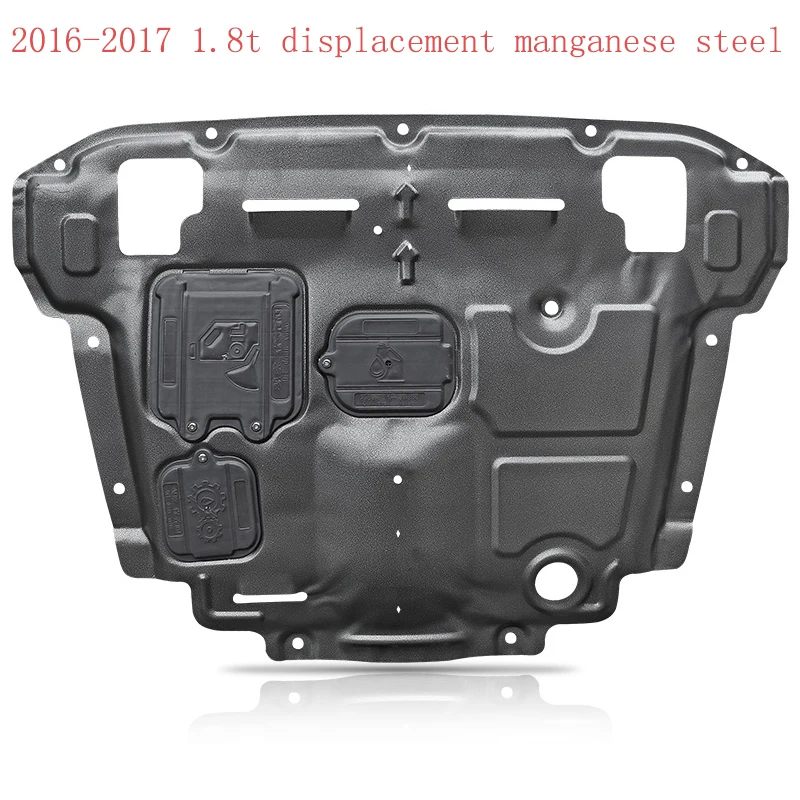 Lsrtw2017 марганцевая сталь пластиковая сталь автомобильный двигатель Нижняя шасси защитная доска для Geely Boyue Atlas - Название цвета: type 3